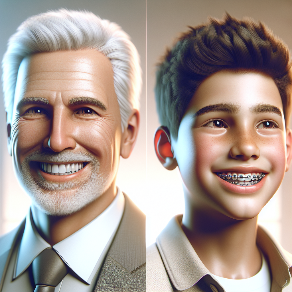 הבדלים בין יישור שיניים לילדים למבוגרים